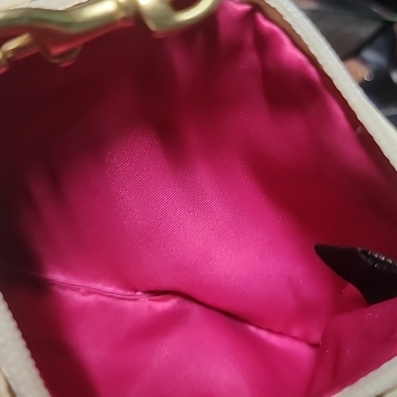 Coach Heritage Tattersall Graffiti 2 Fer Golden Tote Bag & Matching Wristlet - Picture 15 of 16